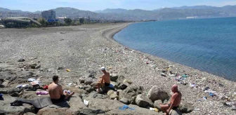 Trabzon'da Deniz Sezonu Erken Açıldı