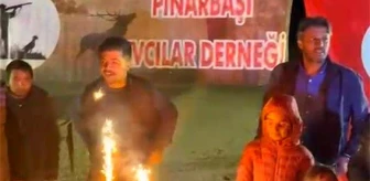 Kayseri'de Avcılar ve Muhtarlar Polislere Sürpriz Yaptı