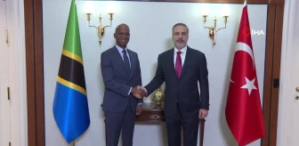 Bakan Fidan, Tanzanya Dışişleri ve Doğu Afrikayla İşbirliği Bakanı January Yusuf Makamba ile görüştü