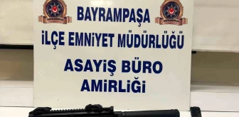 Bayrampaşa'da Otomatik Tüfek Ele Geçirildi, 1 Kişi Gözaltına Alındı