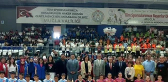 Muğla'da düzenlenen 23 Nisan Spor Şenliği sona erdi