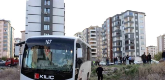 Kayseri'de işçi servisi kaza sonucu tarlaya uçtu: 1 ölü, 5 yaralı