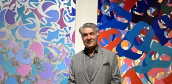 Ünlü İranlı Kaligrafi Sanatçısı Esmaeil Rashavand'ın Sergisi Gama Gallery'de Açıldı