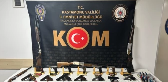Kastamonu'da Kaçak Silah Operasyonu: 28 Şüpheli Gözaltına Alındı