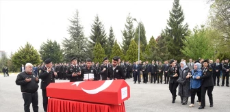 Kastamonu'da görevi başında kalp krizi geçiren jandarma uzman çavuş için tören düzenlendi
