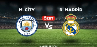 Manchester City Real Madrid maç özeti ve golleri izle! (VİDEO) M.City Real Madrid maçı özeti! Golleri kim attı, maç kaç kaç bitti?