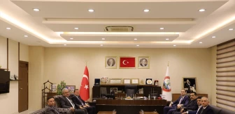 Nizip Kaymakamı Osman Uğurlu, Nizip Belediye Başkanı Ali Doğan'ı ziyaret etti