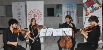 23. Afyonkarahisar Klasik Müzik Festivali'nde Suk Dörtlüsü Quartet Sahne Aldı