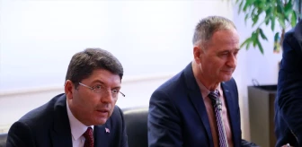 Adalet Bakanı Yılmaz Tunç Bosna Hersek'te Hakimler Savcılar Yüksek Kurulu Başkanı ile Görüştü