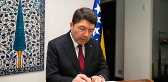 Adalet Bakanı Yılmaz Tunç, Türkiye'nin Saraybosna Büyükelçiliğini ziyaret etti