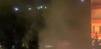 Ankara'da Otomobil Yangını