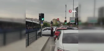 Alibeyköy'de tramvay arızası trafikte uzun kuyruk oluşturdu