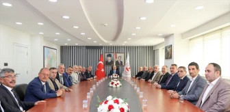 Artvin Valisi Cengiz Ünsal, İl Genel Meclisi Başkanı ve Üyelerini Kabul Etti