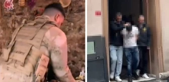 Beyoğlu'nda askeri üniforma ile müşterilere servis yapan şahıs tutuklandı