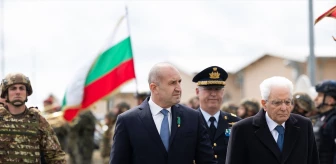 Bulgaristan Cumhurbaşkanı Radev, NATO Üssünü Ziyaret Etti