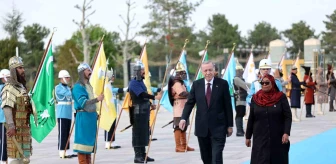 Cumhurbaşkanı Erdoğan, Tanzanya Cumhurbaşkanı Hassan'ı karşıladı