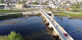 Edirne'de Tunca Nehri Kuruma Noktasına Geldi
