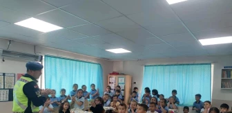 Aydın'da Öğrencilere Trafik Eğitimi Verildi