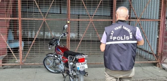 Samsun'da Motosiklet Hırsızlığı Şüphelisi Yakalandı