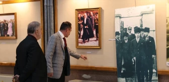 Samsun'da Turizm Haftası kapsamında Atatürk Resimleri Sergisi düzenlendi