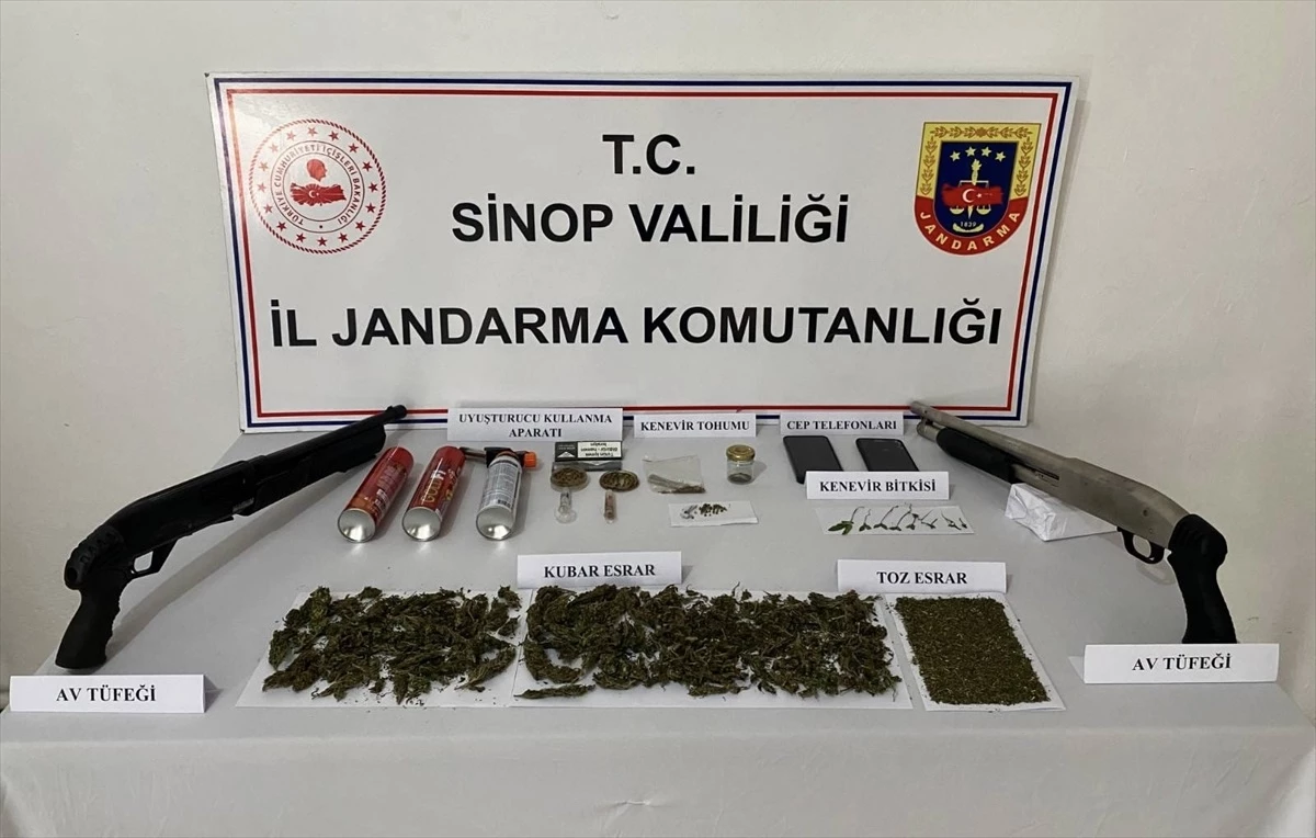 Sinop'ta Uyuşturucu Operasyonu: 3 Zanlı Gözaltına Alındı