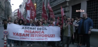 TİP İstanbul İl Örgütü, Asgari Ücret Artışını Protesto Etti