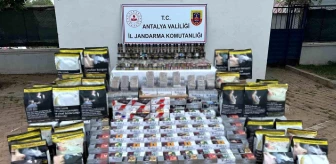 Antalya'da Kaçakçılık Operasyonunda 139 Kilo Kıyılmış ve 125 Kilo Nargile Tütünü Ele Geçirildi