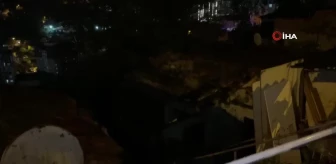 Gaziosmanpaşa'da toprak kayması: 3 gecekondu kullanılamaz hale geldi, 70 kişi tahliye edildi