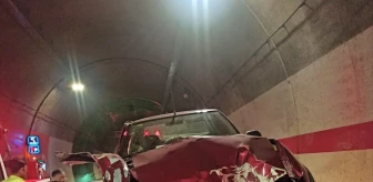 Gümüşhane'de Zigana Tüneli'nde Otomobil Kazası: Sürücü Hayatını Kaybetti