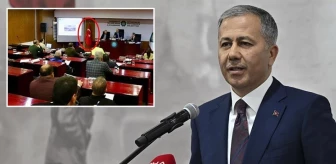 Salonda Türk bayrağının kaldırılması skandalına ilişkin Bakan Yerlikaya'dan ilk açıklama