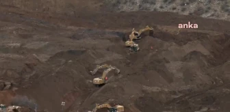 Erzincan'da maden faciasında bir işçinin cansız bedenine ulaşıldı