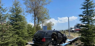 Isparta'da otomobil şarampole devrildi, sürücü hayatını kaybetti