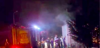 Safranbolu'da elektrik trafosunda çıkan yangın söndürüldü