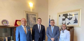 Marmaris Ticaret Odası Yunanistan İzmir Başkonsolosunu ziyaret etti