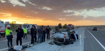 Sivas'ta trafik kazası: 3 kişi yaralandı