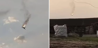Rusya'da bombardıman uçağı düştü: 1 ölü