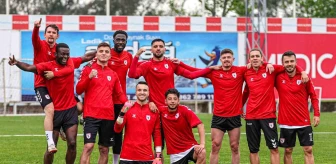 Samsunspor, Adana Demirspor maçı hazırlıklarını tamamladı