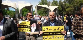 İran'da İsrail'in İsfahan'a yönelik saldırısı protesto edildi