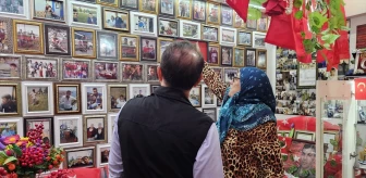 AK Parti Milletvekili Fatih Dönmez, şehit Jandarma Uzman Çavuş Mevlüt Kahveci'nin ailesini ziyaret etti