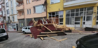 Amasya'da Kuvvetli Rüzgar Hayatı Olumsuz Etkiledi