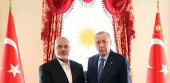 Cumhurbaşkanı Erdoğan, Hamas lideri Haniye'yi kabul etti