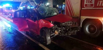 Beylikdüzü'nde Yağmur Sebebiyle Kaza: Sürücü Hayatını Kaybetti