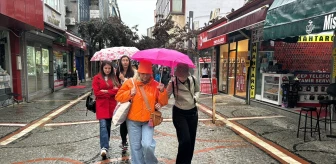 Edirne'de Sağanak Yağış Hayatı Olumsuz Etkiliyor
