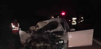 Erzin'de Tırla Çarpışan Otomobilin Sürücüsü Hayatını Kaybetti