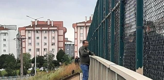 Çayırova'da intihar girişimi sonucu TEM Otoyolu trafiğe kapatıldı