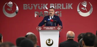 BBP Genel Başkanı Mustafa Destici: Vatan, devlet, millet düşmanlığına devam edenlere hukuk işletilecek