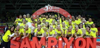 Fenerbahçe Kadın Voleybol Takımı Sultanlar Ligi Şampiyonu