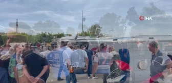 İskenderun'da ambulans devrildi: 2 yaralı