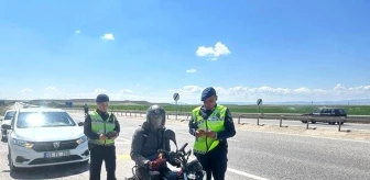 Eskişehir'de Motosiklet Denetimleri: 16 Sürücüye 127 Bin TL Cezası