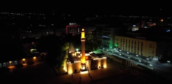 Kırşehir'deki tarihi ve kültürel alanlar havadan görüntülendi